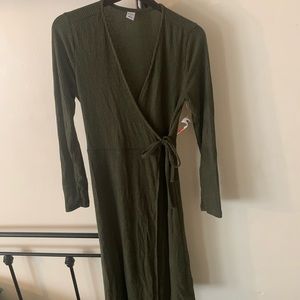 Wrap Self Tie Dress